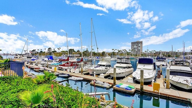 1202 N Pacific St Unit 203A, Oceanside, CA 92054 - dock featuring a water view and view of marina