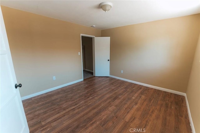 902 E Francis Ave, La Habra, CA 90631 - unfurnished room featuring wood finished floors and baseboards
