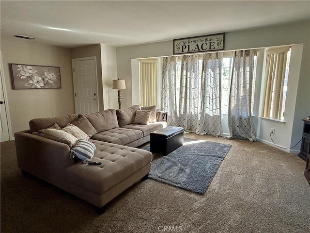 42445 Deep Forest Dr, Coarsegold, CA 93614 - living area featuring carpet and baseboards