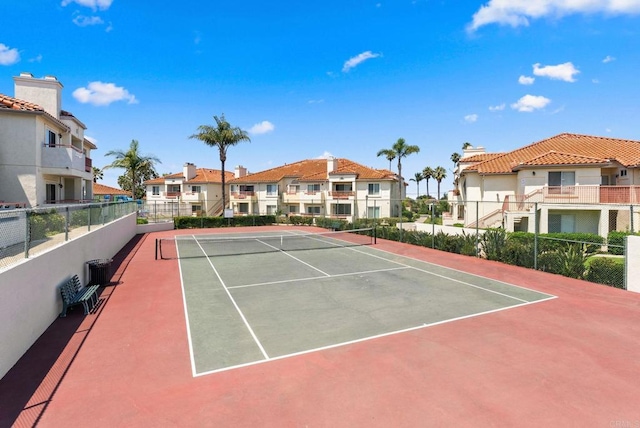 340 Isthmus Way Unit 56, Oceanside, CA 92058 - view of tennis court with a residential view
