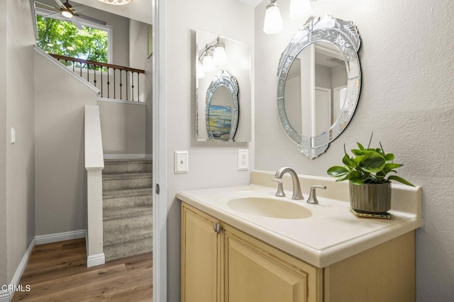 3051 Ketch Pl, Oxnard, CA 93035 - bathroom featuring wood finished floors and vanity