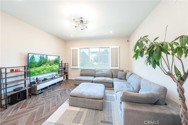 143 Interval, Irvine, CA 92618 - living area with baseboards and recessed lighting
