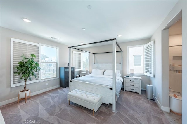 143 Interval, Irvine, CA 92618 - bedroom featuring carpet and recessed lighting
