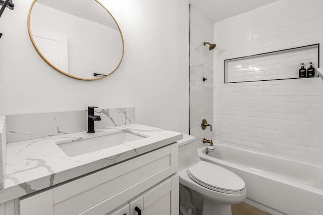 3167 Camarillo Ave, Oceanside, CA 92056 - full bath with vanity and shower / washtub combination