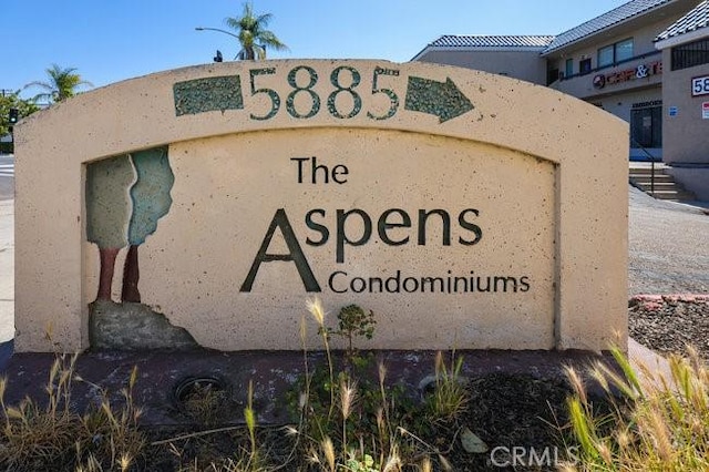 5885 El Cajon Blvd Unit 105, San Diego, CA 92115 - view of community sign