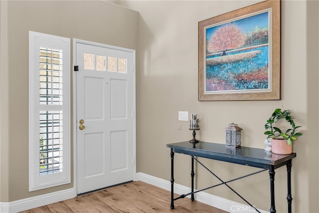 13982 Claremont Ln, Rancho Cucamonga, CA 91739 - entryway featuring healthy amount of natural light and light wood-style floors