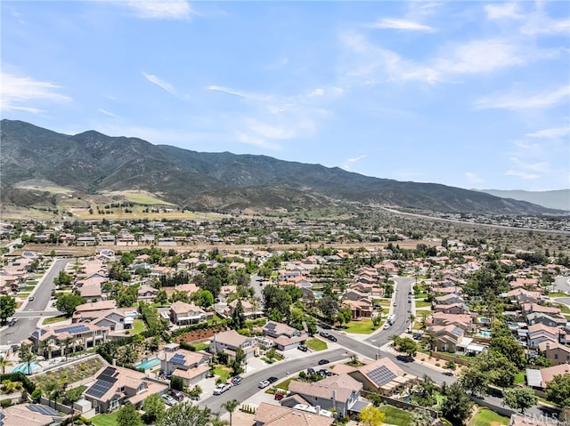 13982 Claremont Ln, Rancho Cucamonga, CA 91739 - aerial view of residential area with a mountainous background
