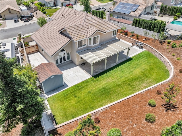 13982 Claremont Ln, Rancho Cucamonga, CA 91739 - aerial view of residential area