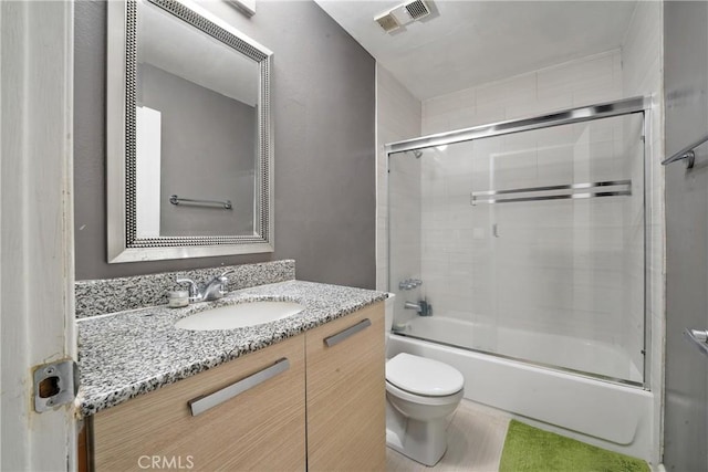 6250 Fulton Ave Unit 104, Van Nuys, CA 91401 - bathroom with vanity and shower / bath combination with glass door