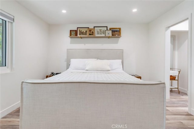 2501 S El Camino Real Unit 310, San Clemente, CA 92672 - bedroom with light wood finished floors and recessed lighting