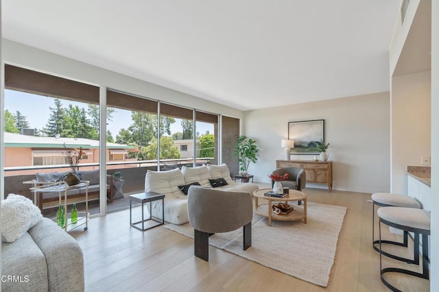 960 San Pasqual St Unit 208, Pasadena, CA 91106 - living area featuring wood finished floors