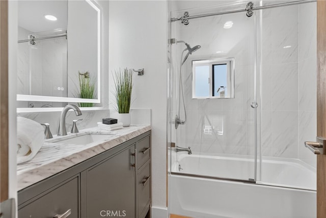 913 Lindencliff St, Torrance, CA 90502 - full bath featuring combined bath / shower with glass door and vanity