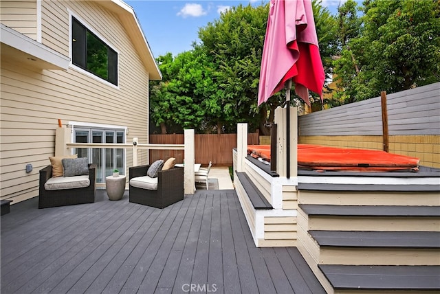 913 Lindencliff St, Torrance, CA 90502 - view of wooden deck
