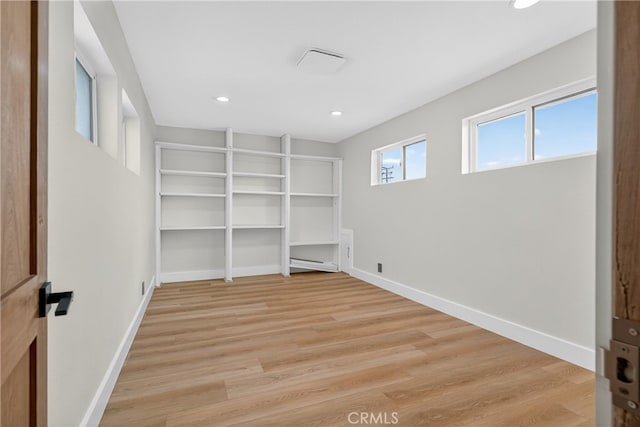 913 Lindencliff St, Torrance, CA 90502 - unfurnished room featuring light wood-style flooring and recessed lighting