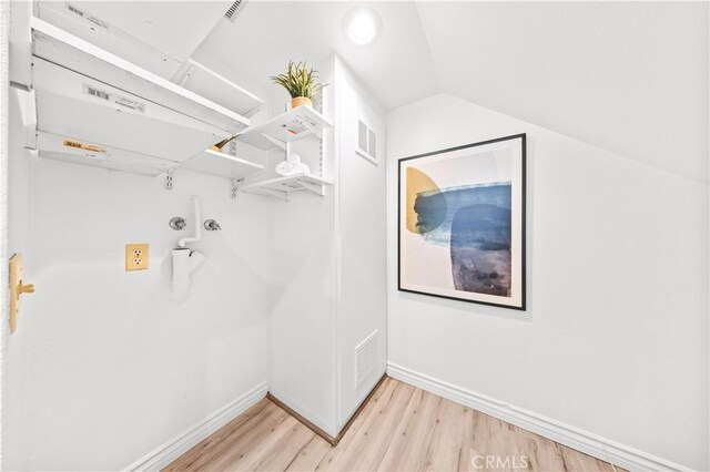 45 Briarglen Unit 64, Irvine, CA 92614 - spacious closet featuring light wood-style floors