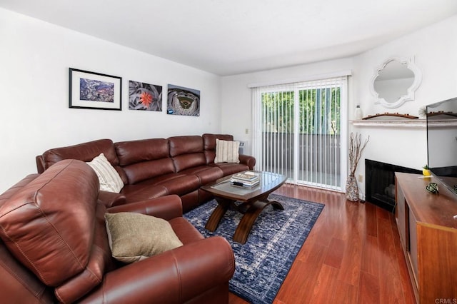 214 Woodland Pkwy Unit 206, San Marcos, CA 92069 - living room featuring wood finished floors
