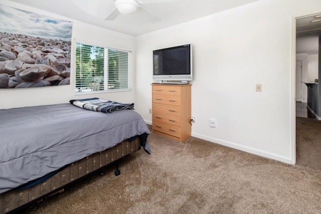 214 Woodland Pkwy Unit 206, San Marcos, CA 92069 - bedroom with carpet floors and a ceiling fan