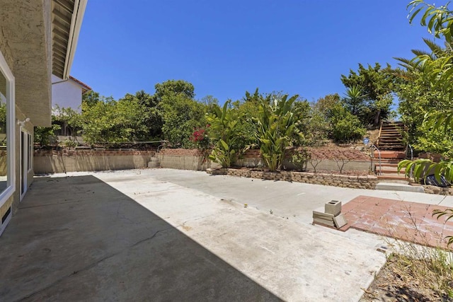 13443 Black Hills Rd, San Diego, CA 92129 - view of patio with stairs