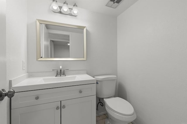 13443 Black Hills Rd, San Diego, CA 92129 - half bath featuring vanity and tile patterned floors