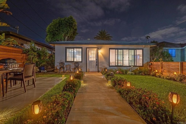 376378 Acacia Dr, Carlsbad, CA 92008 - ranch-style house featuring stucco siding and a patio
