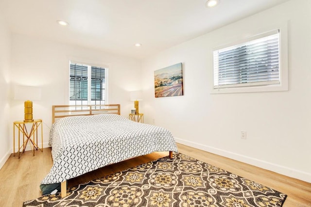376378 Acacia Dr, Carlsbad, CA 92008 - bedroom featuring wood finished floors and recessed lighting