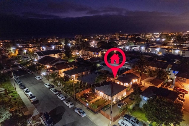 376378 Acacia Dr, Carlsbad, CA 92008 - aerial view at twilight