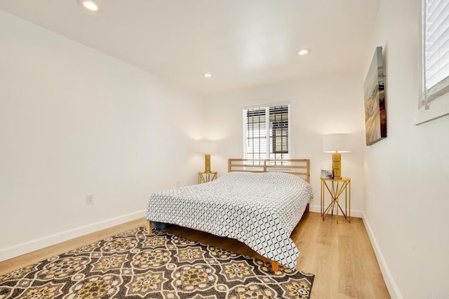 376378 Acacia Dr, Carlsbad, CA 92008 - bedroom with light wood-type flooring and recessed lighting