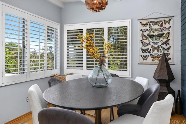 1001 Ontario St, Escondido, CA 92025 - dining area featuring wood finished floors