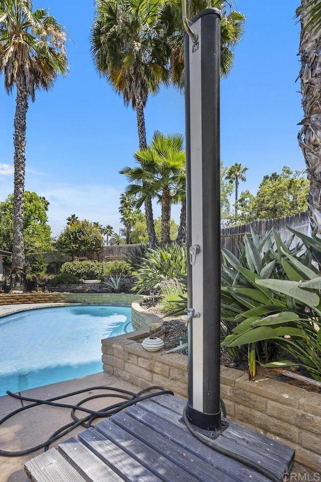 1001 Ontario St, Escondido, CA 92025 - outdoor pool featuring a fenced backyard