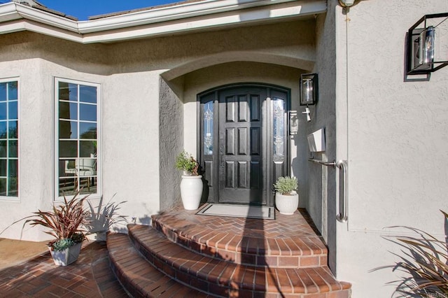 1248 Via Christina, Vista, CA 92084 - view of exterior entry with stucco siding