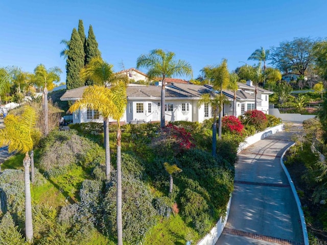 1248 Via Christina, Vista, CA 92084 - view of ranch-style home