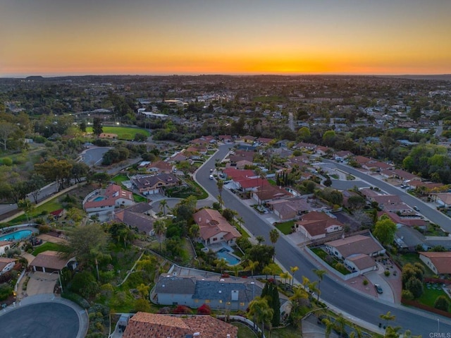 1248 Via Christina, Vista, CA 92084 - aerial view of residential area