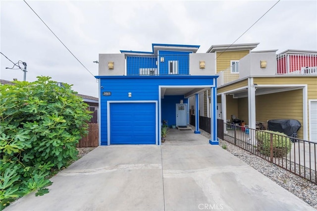 2461 Santa Ana N, Los Angeles, CA 90059 - view of front of home with an attached garage and driveway