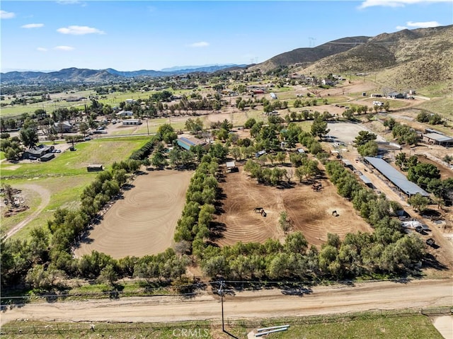 35728 Beauty Vista Ln, Agua Dulce, CA 91390 - bird's eye view of a mountainous background