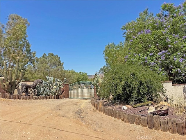 35728 Beauty Vista Ln, Agua Dulce, CA 91390 - view of front of property featuring a gate