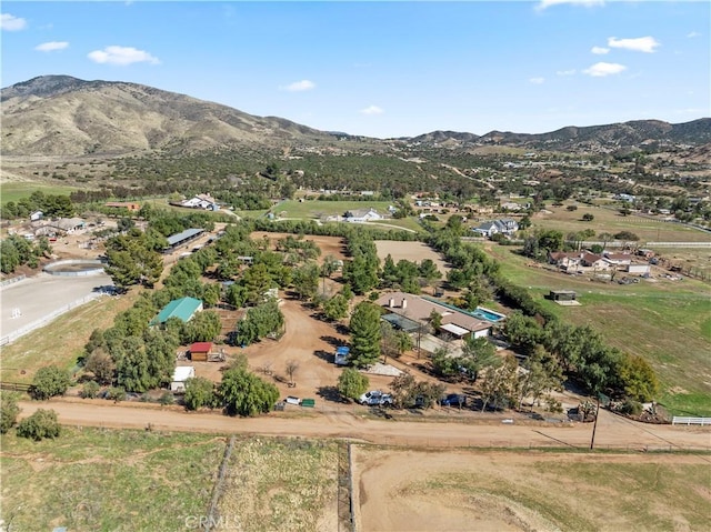 35728 Beauty Vista Ln, Agua Dulce, CA 91390 - bird's eye view of a mountainous background