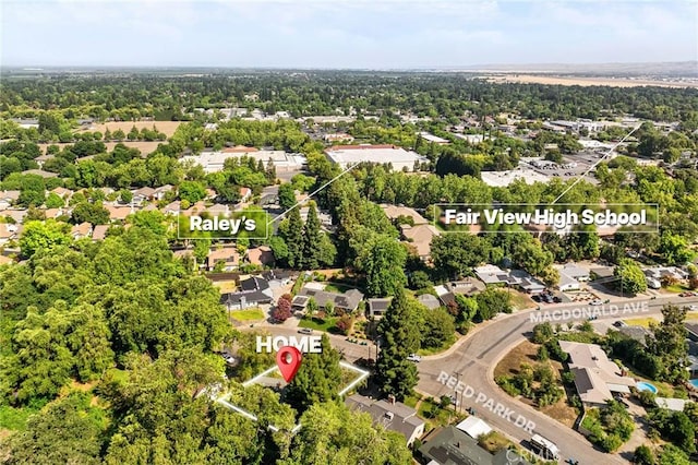 603 Reed Park Dr, Chico, CA 95926 - aerial perspective of suburban area