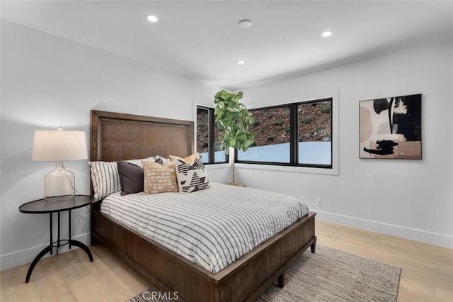 2708 Via Elevado, Palos Verdes Estates, CA 90274 - bedroom with recessed lighting and light wood-style floors
