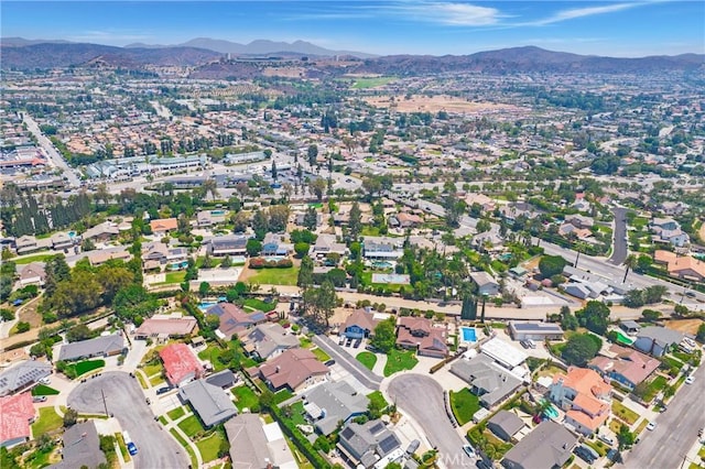 4441 Rustic Rd, Yorba Linda, CA 92886 - aerial view of property's location with mountains