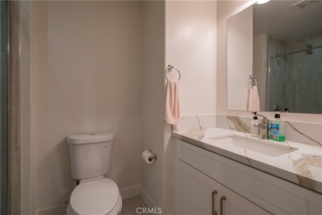 8656 Harvest Pl, Rancho Cucamonga, CA 91730 - bathroom featuring vanity and tiled shower