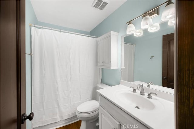 2405 E Alicia St, West Covina, CA 91792 - full bathroom featuring vanity and toilet