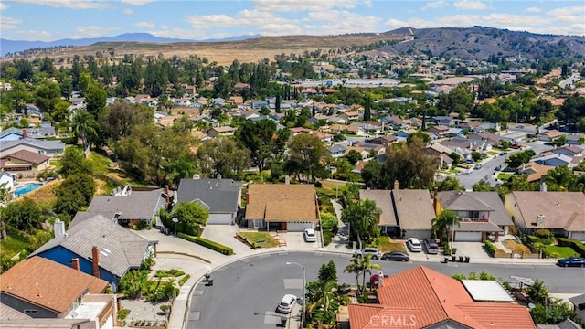 2405 E Alicia St, West Covina, CA 91792 - aerial perspective of suburban area with a mountain backdrop
