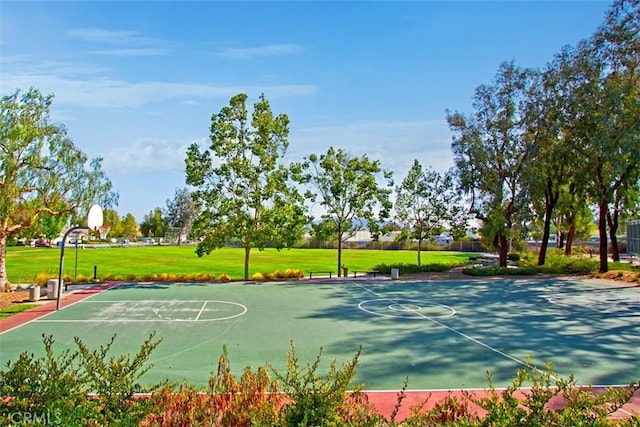 41791 Corte Lara, Temecula, CA 92592 - view of basketball court featuring community basketball court and a lawn
