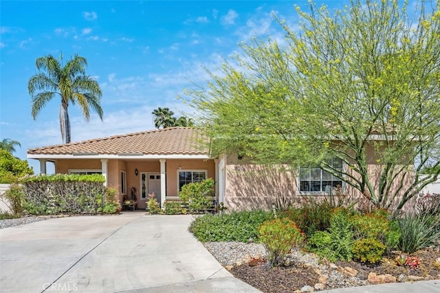 41791 Corte Lara, Temecula, CA 92592 - view of front of home featuring a tiled roof and stucco siding