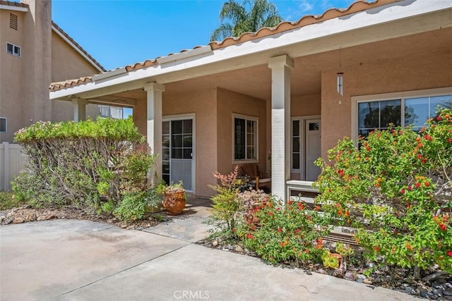 41791 Corte Lara, Temecula, CA 92592 - entrance to property featuring stucco siding and a tile roof