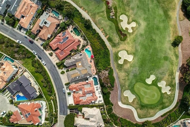5 Marbella, Dana Point, CA 92629 - aerial view of property and surrounding area with a golf course and nearby suburban area