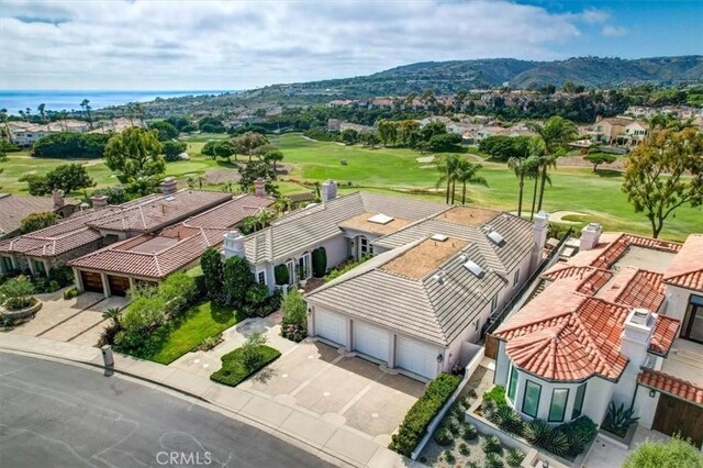 5 Marbella, Dana Point, CA 92629 - aerial perspective of suburban area with mountains and a golf club