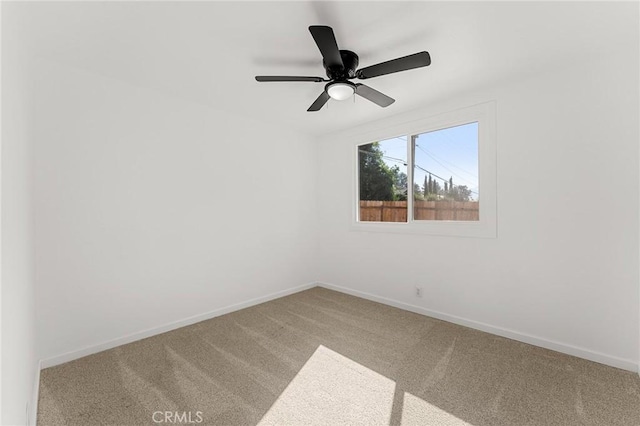 604 Sequoia St, San Bernardino, CA 92407 - spare room with carpet flooring and a ceiling fan