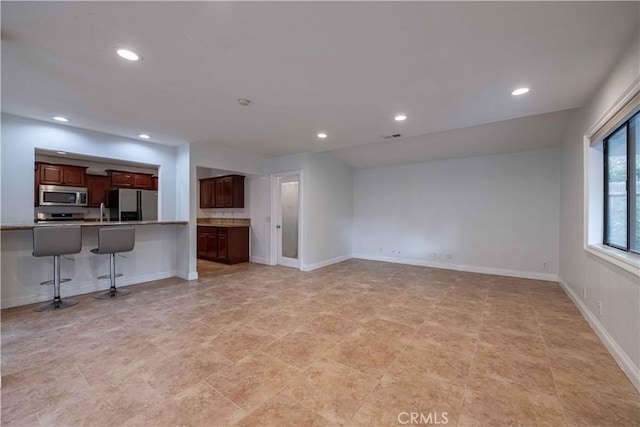 2383 Hampton Ave, Simi Valley, CA 93063 - unfurnished living room with recessed lighting