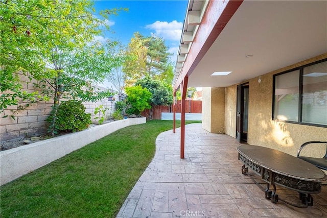 2383 Hampton Ave, Simi Valley, CA 93063 - fenced backyard with a patio area